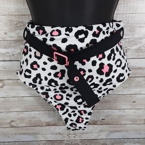 No Boundaries, Animal Print swimsuit bottom,Sz 3-5